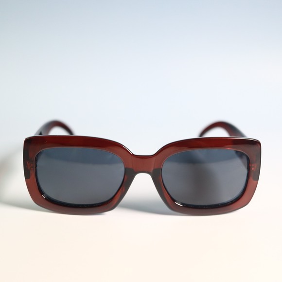 AJ Morgan 53848 52-21 136 Red Oversized rectangle sunglasses N3 - Picture 4 of 10